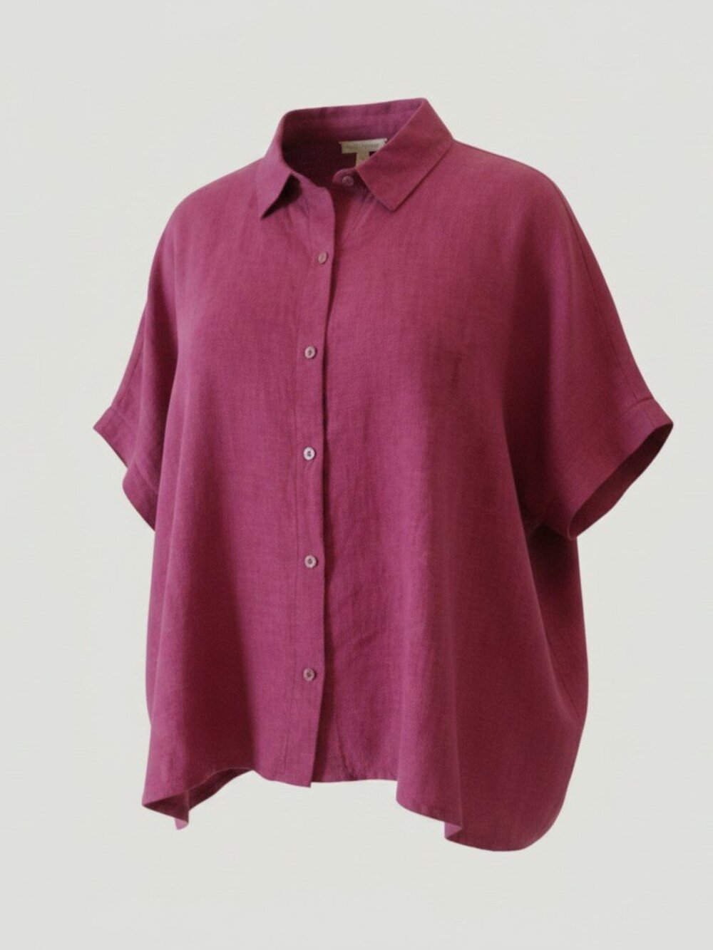 Eileen Fisher Organic Linen Shirt,Size Medium, EUC